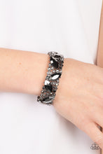 Load image into Gallery viewer, Paparazzi - Full Body Chills - Black Bracelet
