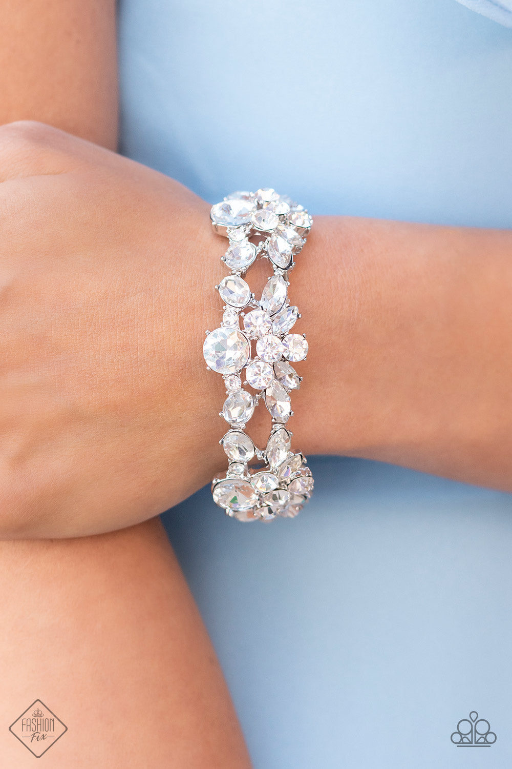 Paparazzi - Beloved Bling - White Bracelet