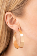 Load image into Gallery viewer, Paparazzi - Flat Out Fashionable - Gold Earring
