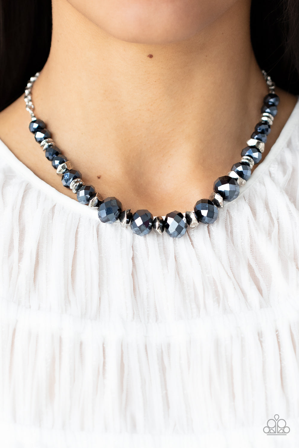 Paparazzi - Cosmic Cadence - Blue Necklace