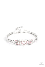 Load image into Gallery viewer, Paparazzi - Seriously Smitten - Pink Bracelet
