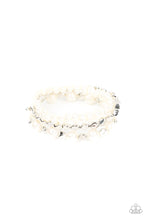 Load image into Gallery viewer, Paparazzi - Shoreside Soiree - White Bracelet
