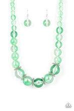 Load image into Gallery viewer, Paparazzi - Marina Mirage - Green Necklace
