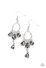 Load image into Gallery viewer, Paparazzi - Coming in Clutch - Silver Earrings
