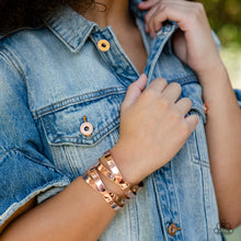 Load image into Gallery viewer, Paparazzi - Industrial Imagination - Copper Bracelet
