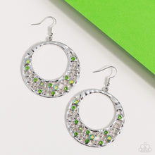 Load image into Gallery viewer, Paparazzi - Enchanted Effervescence - Green Earring
