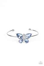 Load image into Gallery viewer, Paparazzi - Butterfly Beatitude - Blue Bracelet
