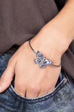 Load image into Gallery viewer, Paparazzi - Butterfly Beatitude - Blue Bracelet
