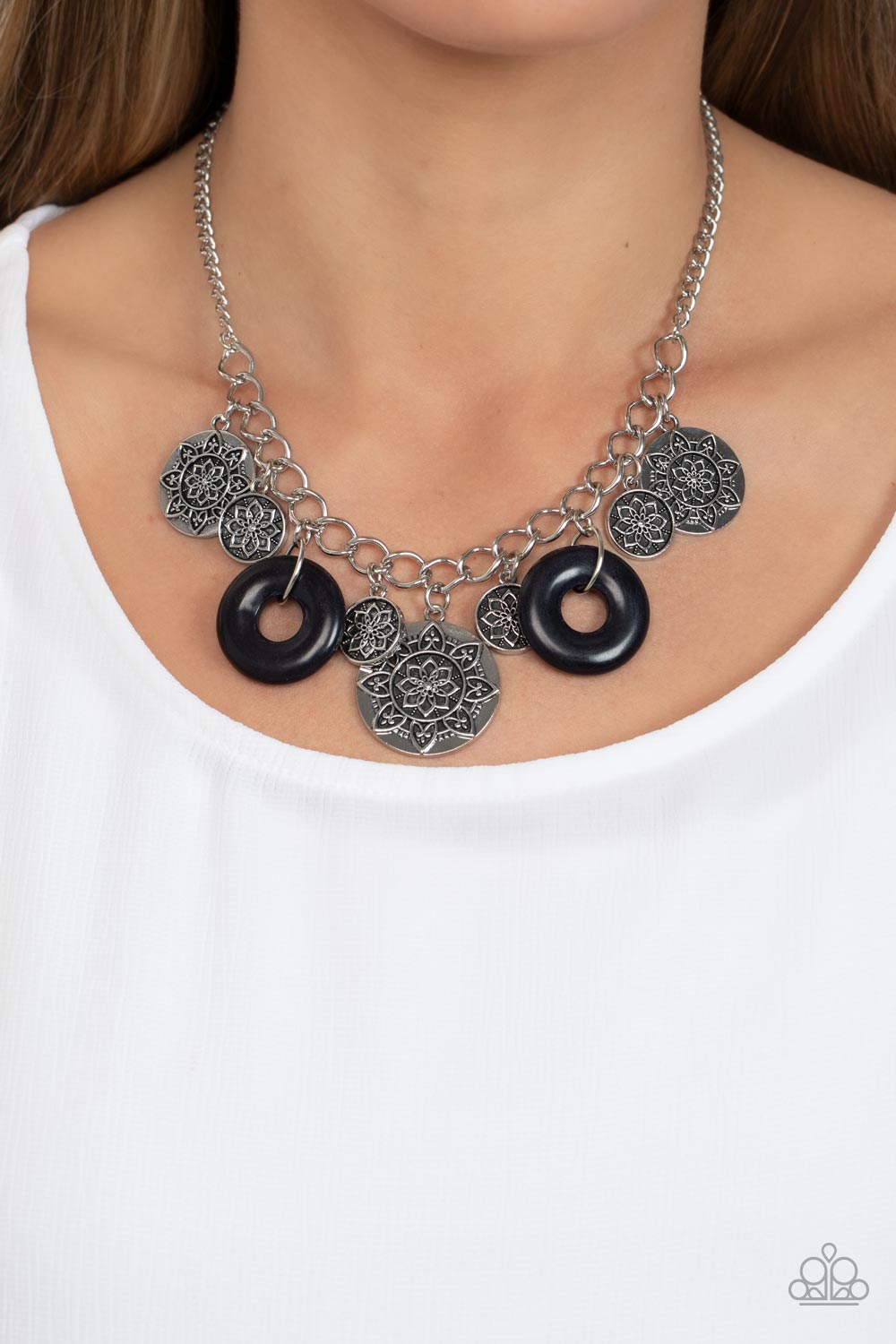 Paparazzi - Western Zen - Black Necklace