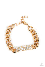 Load image into Gallery viewer, Paparazzi - Icy Impact - Gold Bracelet
