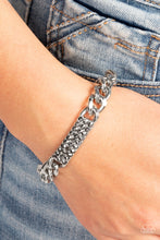 Load image into Gallery viewer, Paparazzi - Icy Impact - Silver Bracelet
