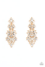 Load image into Gallery viewer, Paparazzi - Frozen Fairytale - Gold Earring
