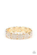 Load image into Gallery viewer, Paparazzi - Palace Intrigue - Gold Bracelet
