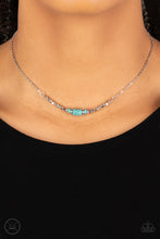 Load image into Gallery viewer, Paparazzi - Retro Rejuvenation - Blue Necklace
