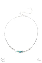 Load image into Gallery viewer, Paparazzi - Retro Rejuvenation - Blue Necklace
