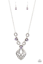 Load image into Gallery viewer, Paparazzi - Contemporary Connections - Purple Necklace
