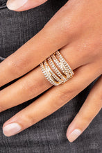 Load image into Gallery viewer, Paparazzi - Knock-Out Opulence - Gold Ring
