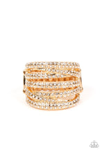 Load image into Gallery viewer, Paparazzi - Knock-Out Opulence - Gold Ring
