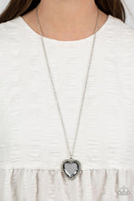 Load image into Gallery viewer, Paparazzi - Prismatically Twitterpated - Silver Necklace
