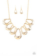 Load image into Gallery viewer, Paparazzi - Teardrop Envy - Gold Necklace
