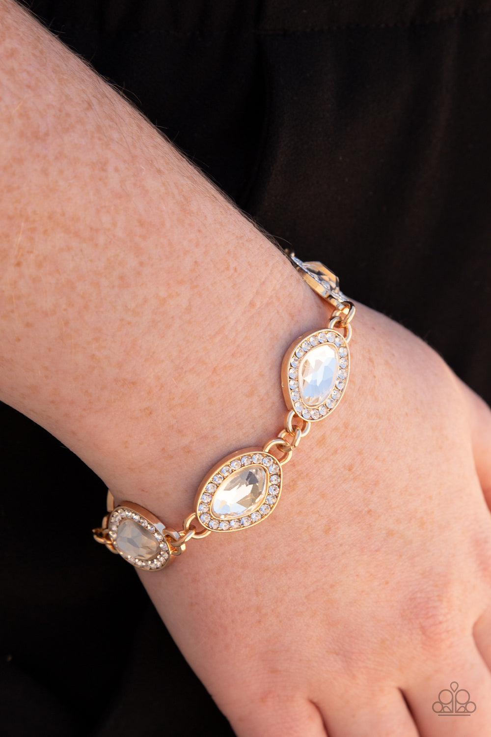 Paparazzi - Next-Level Sparkle - Gold Bracelet