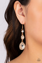 Load image into Gallery viewer, Paparazzi - Dripping Self-Confidence - Gold Earring
