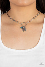 Load image into Gallery viewer, Paparazzi - Inspired Songbird - Blue Necklace
