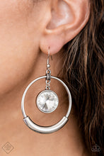 Load image into Gallery viewer, Paparazzi - Urban Echo - White Earring
