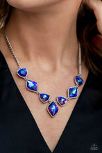 Load image into Gallery viewer, Paparazzi - Glittering Geometrics - Purple Necklace
