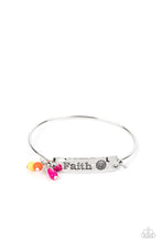 Load image into Gallery viewer, Paparazi - Flirting with Faith - Pink Bracelet
