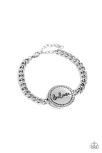 Load image into Gallery viewer, Paparazzi - Hope and Faith - Silver Bracelet
