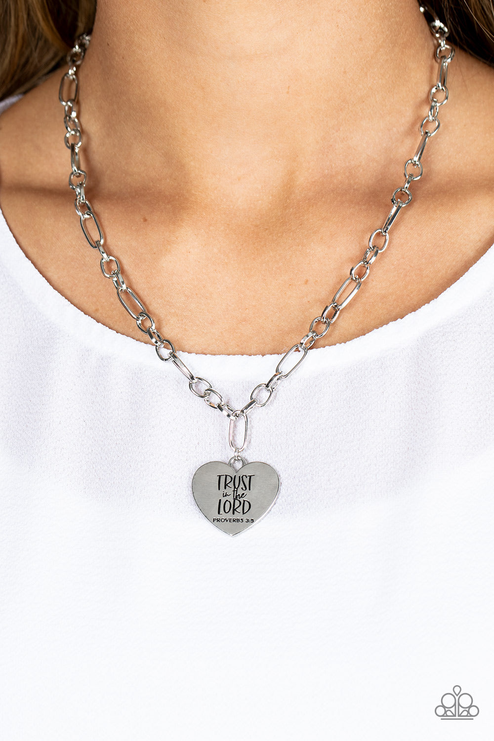 Paparazzi - Perennial Proverbs - Silver Necklace