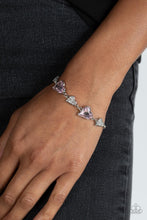 Load image into Gallery viewer, Paparazzi - Cluelessly Crushing - Pink Bracelet
