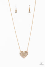 Load image into Gallery viewer, Paparazzi - Spellbinding Sweetheart - Gold Necklace
