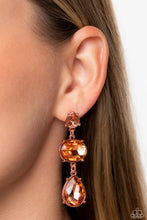 Load image into Gallery viewer, Paparazzi - Royal Appeal - Copper Earring
