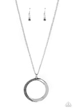 Load image into Gallery viewer, Paparazzi - Encrusted Elegance - Silver Necklace
