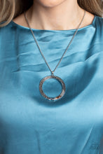 Load image into Gallery viewer, Paparazzi - Encrusted Elegance - Silver Necklace
