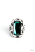 Load image into Gallery viewer, Paparazzi - Radiant Rhinestones - Green Ring
