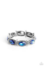 Load image into Gallery viewer, Paparazzi - Dancing Diva - Blue Bracelet
