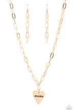 Load image into Gallery viewer, Paparazzi - Mama Cant Buy You Love - Gold Necklace
