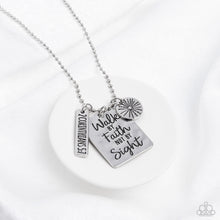 Load image into Gallery viewer, Paparazzi - Sunshine Sight - Silver Necklace
