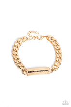 Load image into Gallery viewer, Paparazzi - Mighty Matriarch - Gold Bracelet
