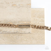 Load image into Gallery viewer, Paparazzi - Mighty Matriarch - Gold Bracelet
