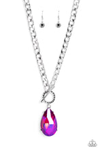 Load image into Gallery viewer, Paparazzi - Edgy Exaggeration - Pink Necklace
