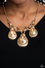 Load image into Gallery viewer, Paparazzi - Built Beacon - Gold Necklace
