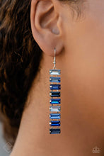 Load image into Gallery viewer, Paparazzi - Superbly Stacked - Blue Earring
