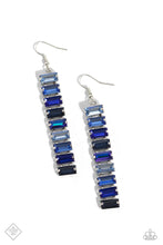 Load image into Gallery viewer, Paparazzi - Superbly Stacked - Blue Earring
