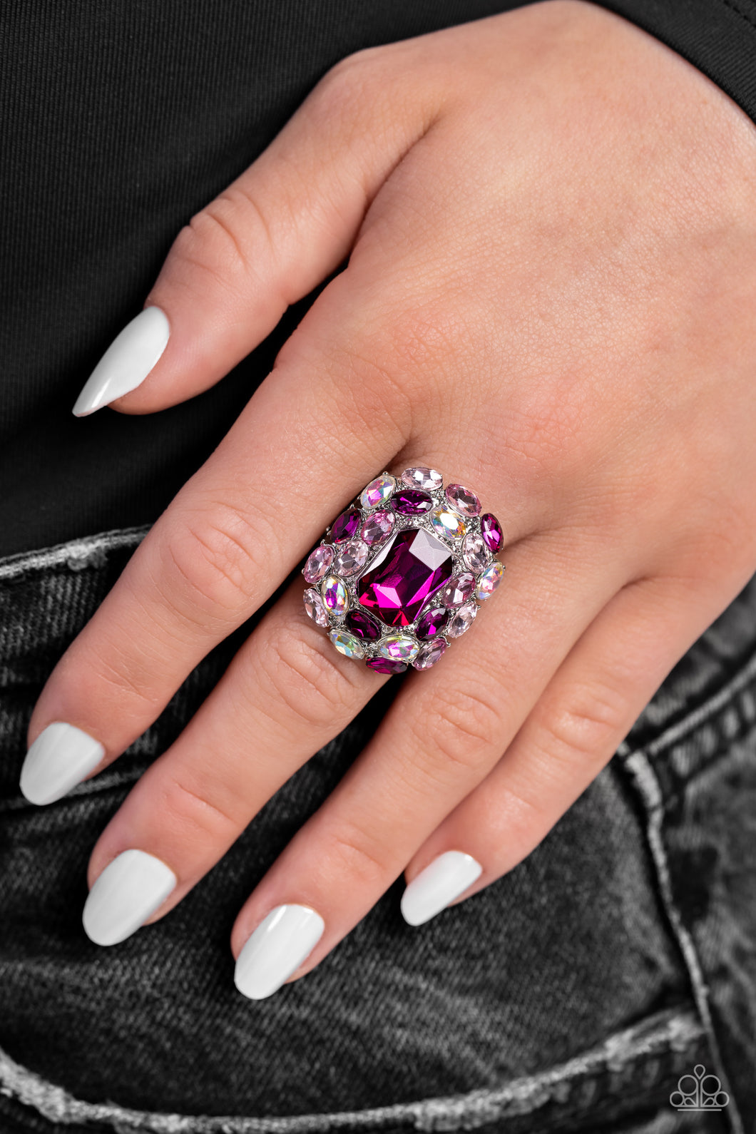 Paparazzi - Perfectly Park Avenue - Pink Ring