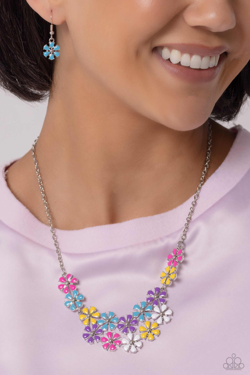 Paparazzi - Floral Fever - Multi Necklace