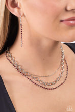 Load image into Gallery viewer, Paparazzi - Tasteful Tiers - Red Necklace
